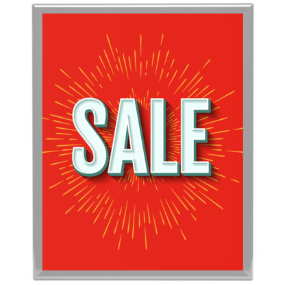 Sale Wall Mount Snap Lock Sign Frame