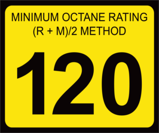 Octane Rating Decal | OR-120